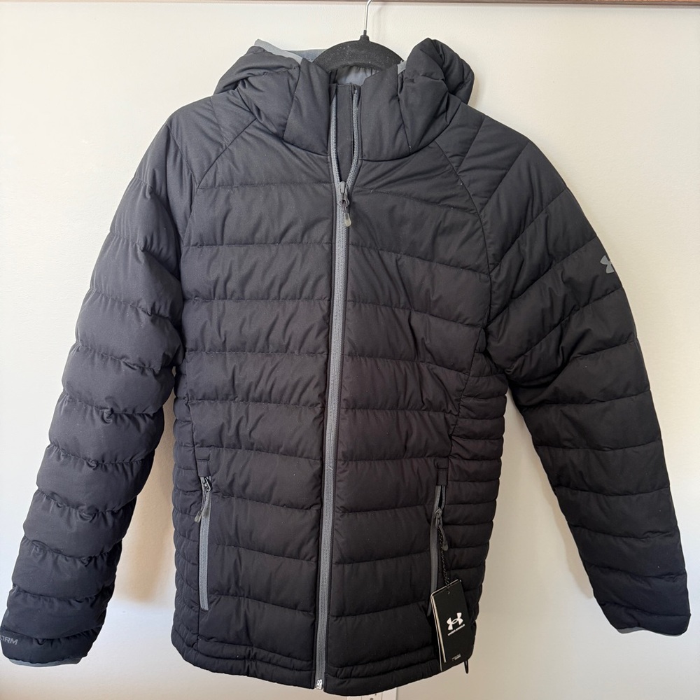 Under Armour Men's Black Puffer Jacket